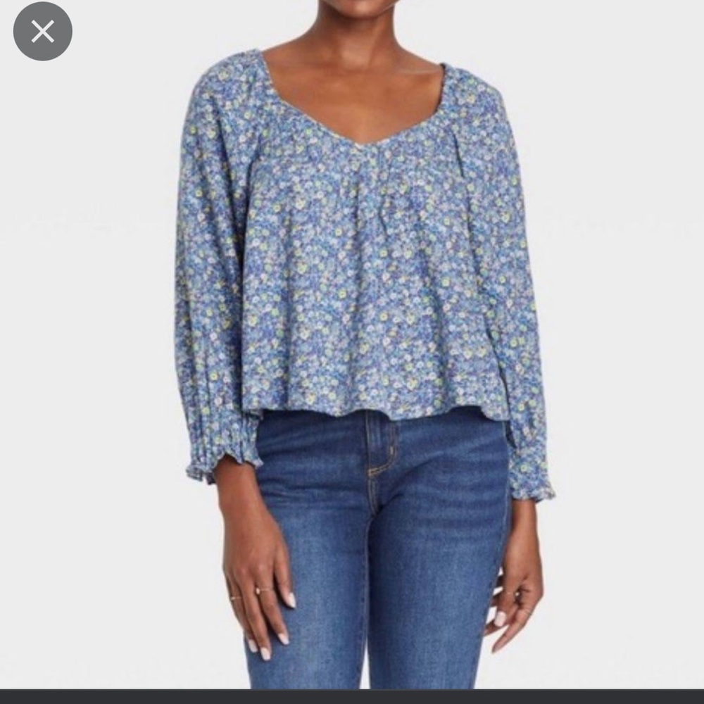 Floral blouse